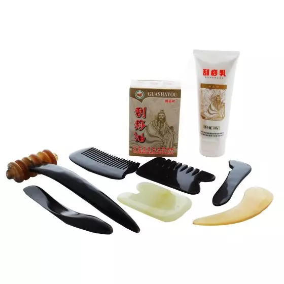 Kit Premium de massage GuaSha 1015616 3B Scientific