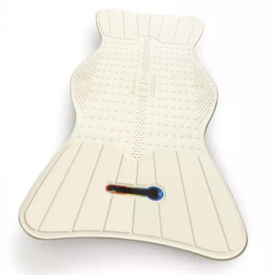 Tapis de bain avec guide de température Novo'life NL-785-530