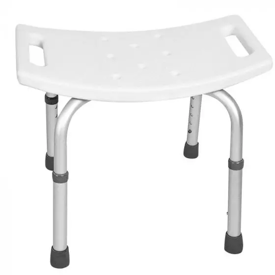 Tabouret de bain rectangulaire NL-10016 Novo'life