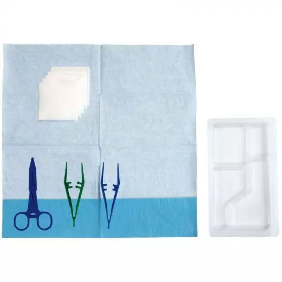 Set de soins stériles Nessicare DK-836 LCH (carton de 48)