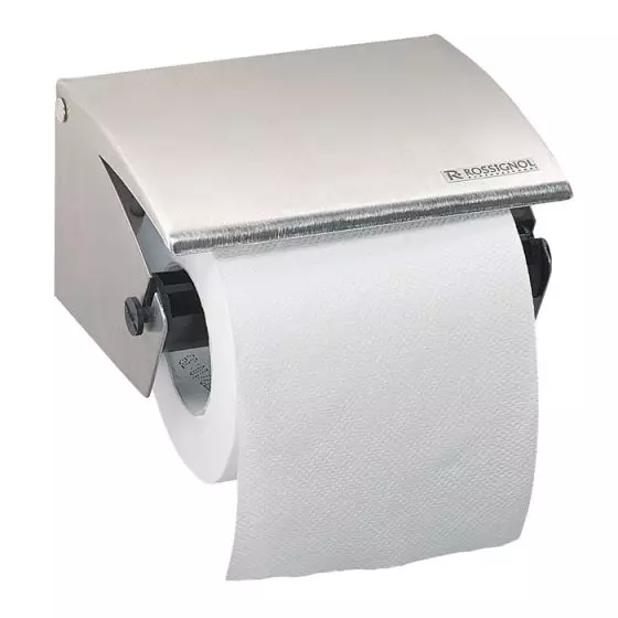 Distributeur de papier toilette Basic inox Rossignol