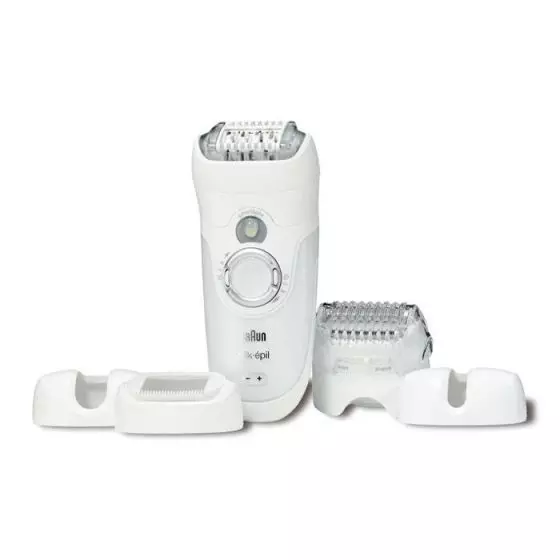 Epilateur BRAUN Silk-épil 7 Legs, Body, Face Wet and Dry 7681