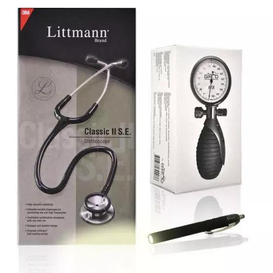 Pack diagnostic étudiant Littmann Girodmedical Vert anglais