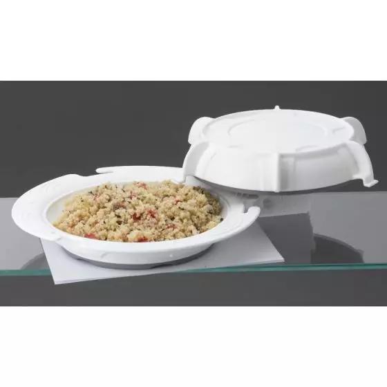 Assiette thermodynamique avec couvercle Holtex