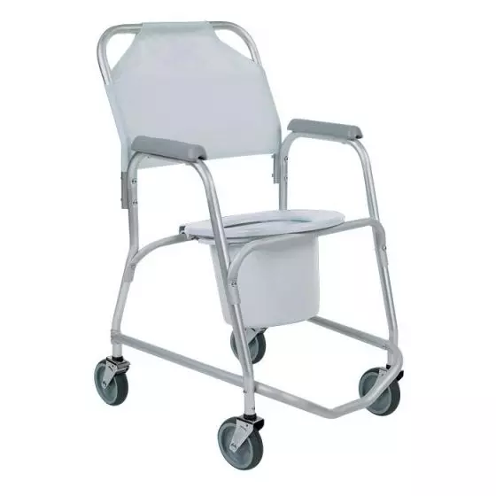 Chaise de douche à pousser en aluminium Invacare Nepta