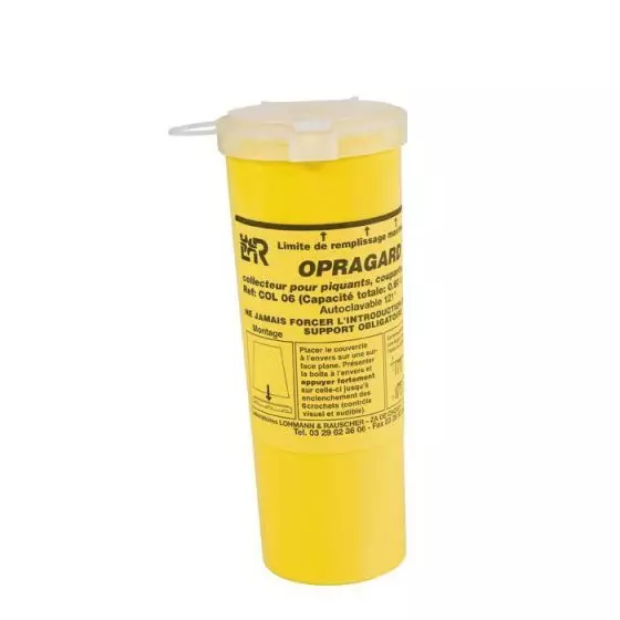 Collecteur d'aiguilles Opragard Lohmann Rauscher 4 L