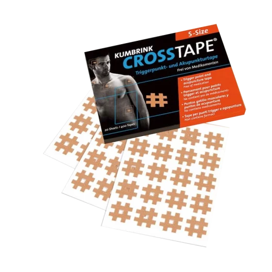 Patchs adhésifs acupuncture Crosstape (lot de 20 feuilles)