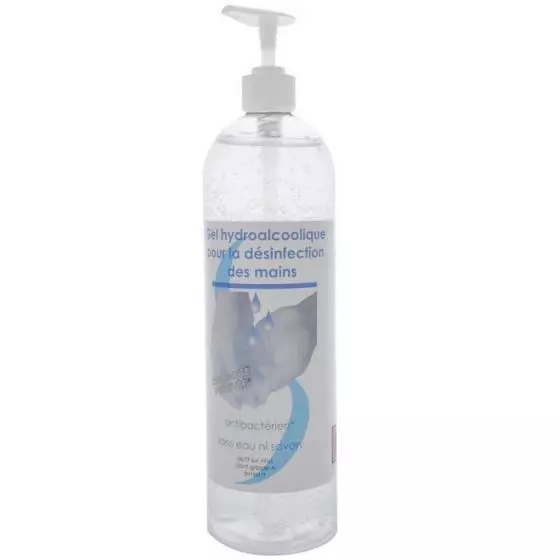 Gel Hydroalcoolique sans rinçage 1L