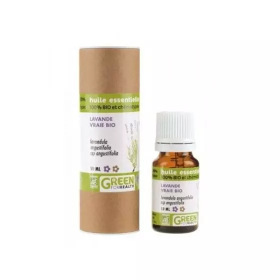 Huile Essentielle de lavande vraie bio Green For Health