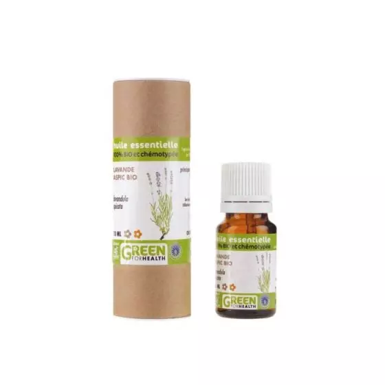 Huile Essentielle de lavande aspic bio Green For Health