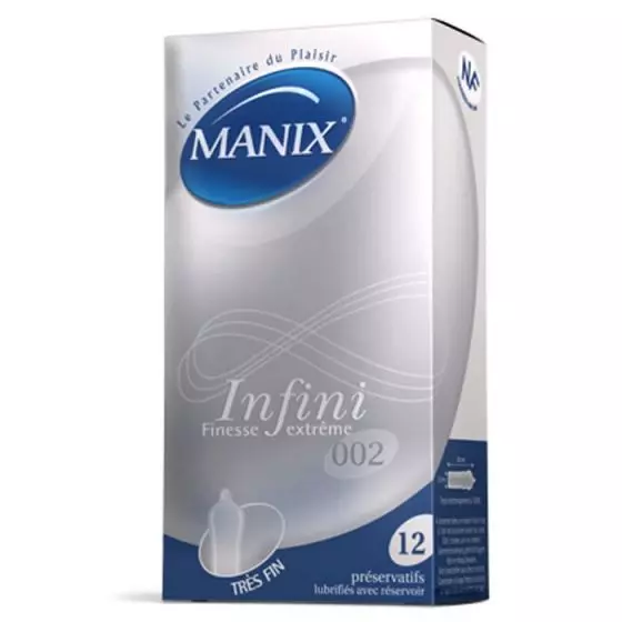 12 Préservatifs Manix Infini