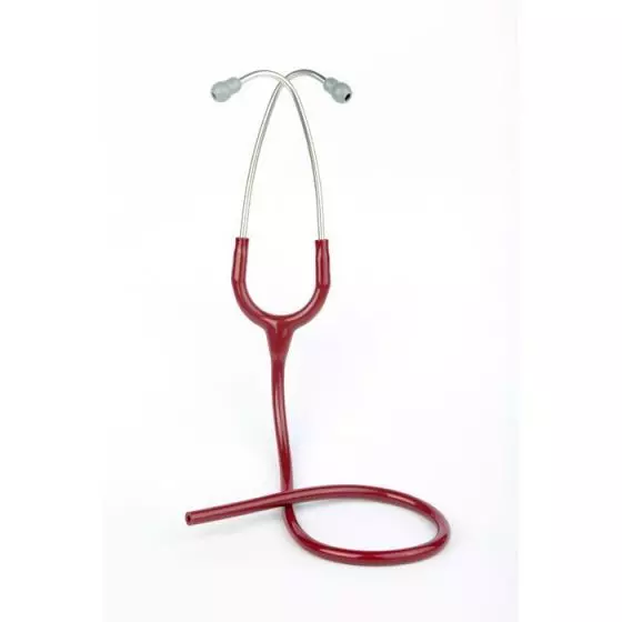 Lyre pour Stéthoscopes 3M Littmann Classic II, Classic II SE, Nouveau né, Pédiatrique, Select, en tygon bordeaux