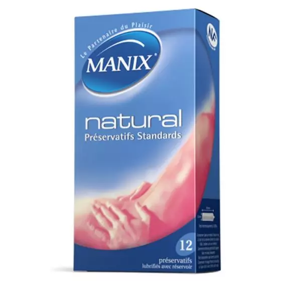 12 Préservatifs Natural Manix