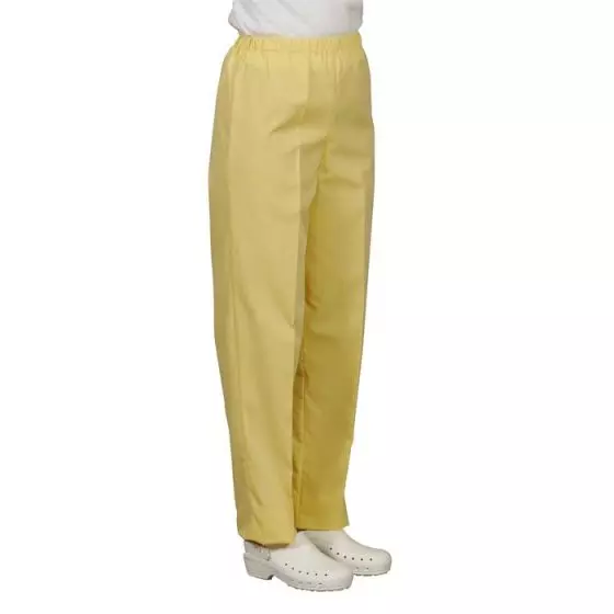 Pantalon médical mixte Pliki jaune Mulliez