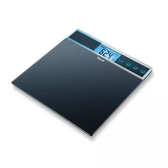 Pèse-personne vocal en verre  Beurer GS 39