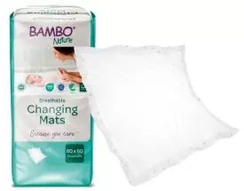 Carrés à langer Bambo Nature (sachet de 10)