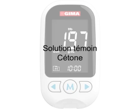 Solution témoin pour lecteur Multiparamètre GimaCare - Cétone