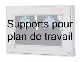 Jeu de supports pour plan de travail pour négatoscopes Sen'X