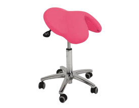 Tabouret médical selle de cheval Ecopostural S2660/S2661 base aluminium