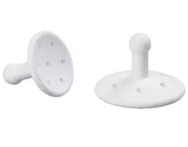 Pessaires Gellhorn en silicone à usage unique pour prolapsus utérin avec tige longue