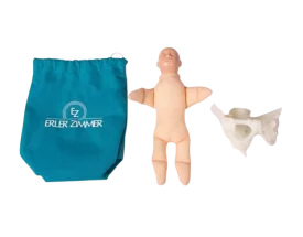 Modèle d'un bassin miniature avec poupée de naissance Erler Zimmer