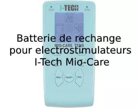 Batterie de rechange pour electrostimulateurs I-Tech Mio-Care