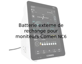 Batterie de rechange pour moniteurs Comen NC6 et NC7