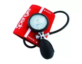 Tensiomètre manopoire LIAN Metal Spengler- Adulte M-Rouge