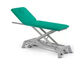 Divan d'examen électrique 2 plans avec barres périphériques Sira 2 ClediMed