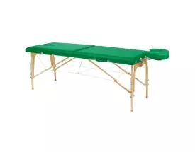 Table de massage pliante réglable bois naturel Ecopostural C3208