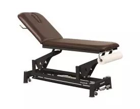 Table de massage électrique 2 plans châssis noir Ecopostural C5633
