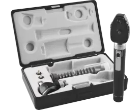 Coffret otoscope et ophtalmoscope Omni 3000 fibre optique 
