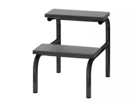 Marchepied deux marches Carina 5606 avec Marches ABS noires