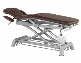 Table de massage électrique multi-fonction 3 plans avec barres péripheriques Ecopostural C7930