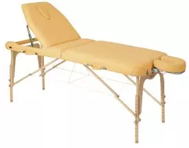 Table pliante en bois avec tendeurs Ecopostural C3616