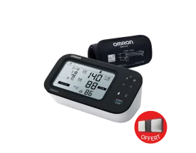 Tensiomètre au bras Omron M7 Intelli IT AFIB  (Nouvelle version) + KardiaMobile 1L offert