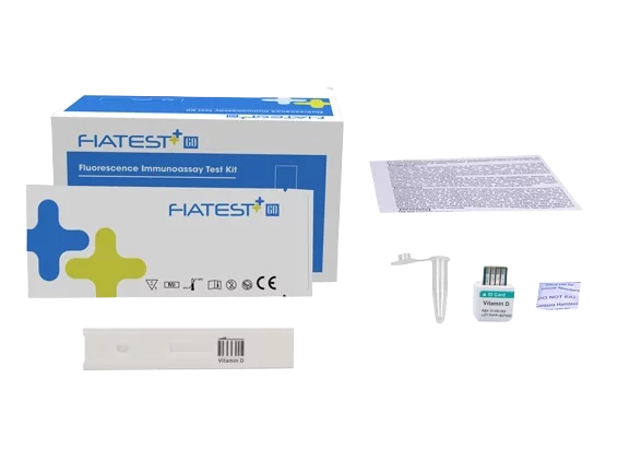 Cassette-test pour analyseur d'immunodosage Fiatest - Vitamine D (boite de 10)