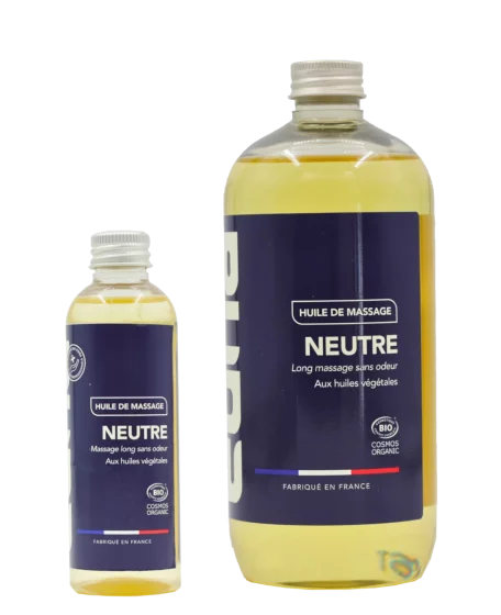 Huile de massage neutre Bio Eona