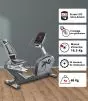 Vélo d'appartement semi allongé ergomètre ROADSTER Care Fitness EMS