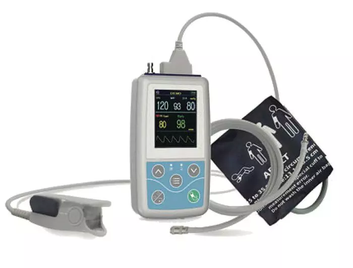 Tensiomètre et oxymètre électronique Contec PM50