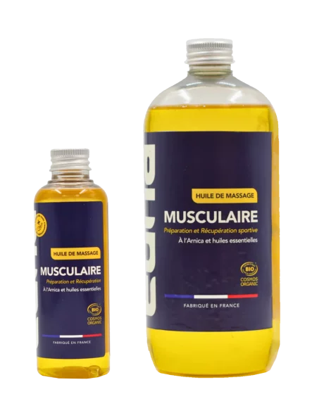Huile de massage musculaire Bio Eona 