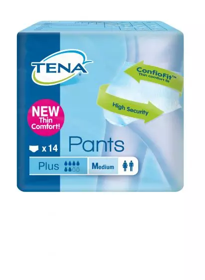 TENA Pants Plus comfiofit Medium pack de 14